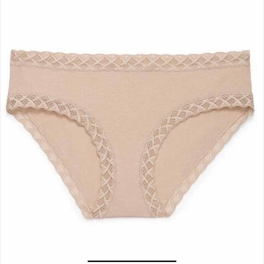 (4) Natori Bliss Cotton Blend Briefs Gem